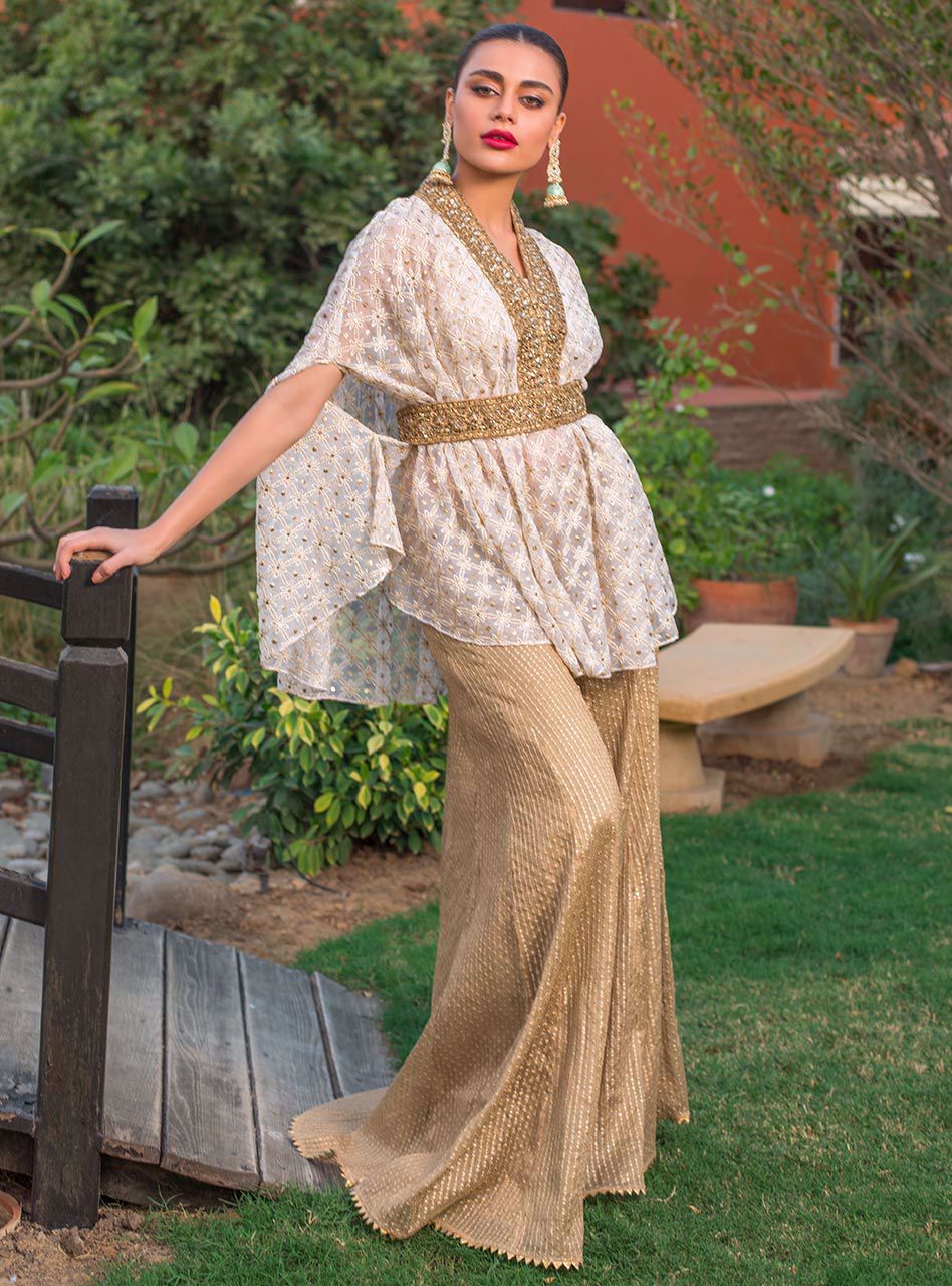 Zainab Chottani | Semi Formals | AMEERAH by Zainab Chottani - Designer Dress - Type: Ladies Clothes - Available at Libayah - 100% Original