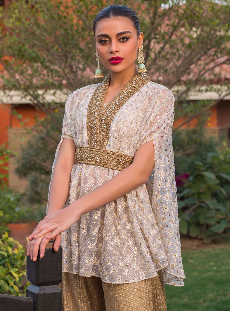 Zainab Chottani | Semi Formals | AMEERAH by Zainab Chottani - Designer Dress - Type: Ladies Clothes - Available at Libayah - 100% Original