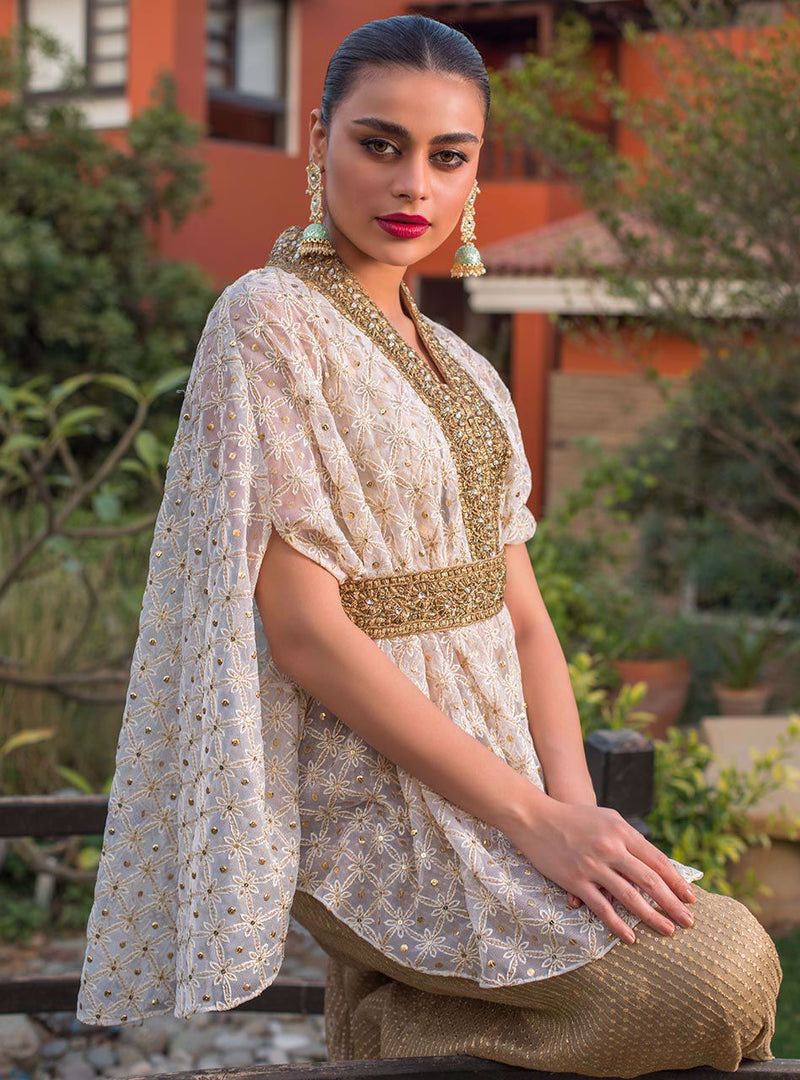 Zainab Chottani | Semi Formals | AMEERAH by Zainab Chottani - Designer Dress - Type: Ladies Clothes - Available at Libayah - 100% Original