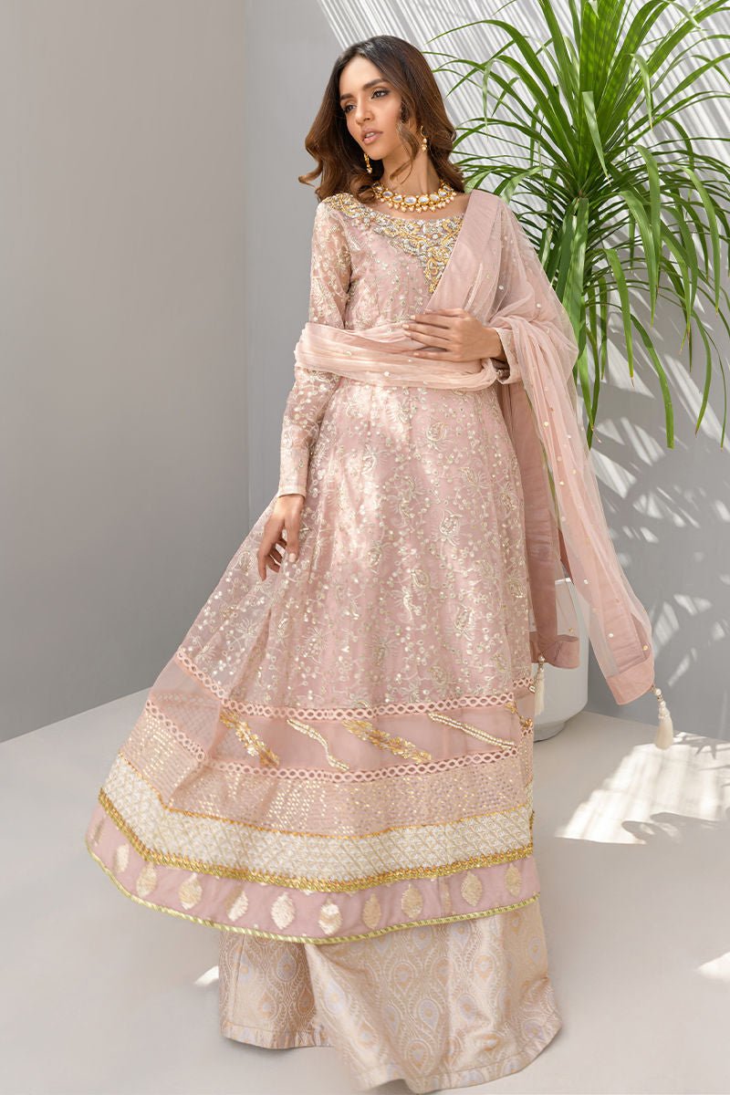 Fatima Khan | Luxury Pret 24 | DAISY PINK by Fatima Khan - Designer Dress - Type: Luxury - Available at Libayah - 100% Original