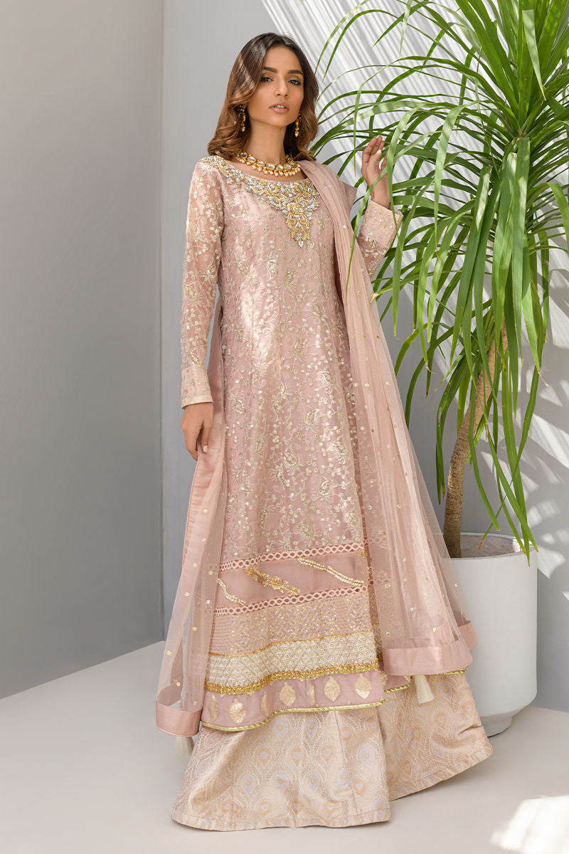 Fatima Khan | Luxury Pret 24 | DAISY PINK by Fatima Khan - Designer Dress - Type: Luxury - Available at Libayah - 100% Original