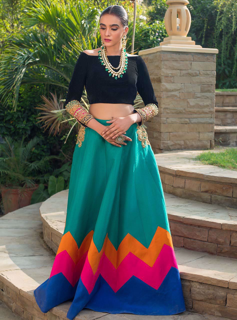 Zainab Chottani | Semi Formals | DILRUBA by Zainab Chottani - Designer Dress - Type: Ladies Clothes - Available at Libayah - 100% Original