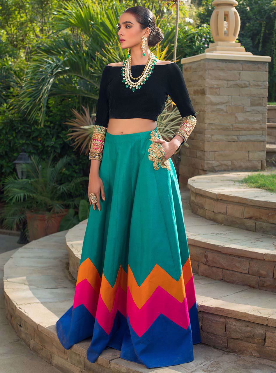 Zainab Chottani | Semi Formals | DILRUBA by Zainab Chottani - Designer Dress - Type: Ladies Clothes - Available at Libayah - 100% Original