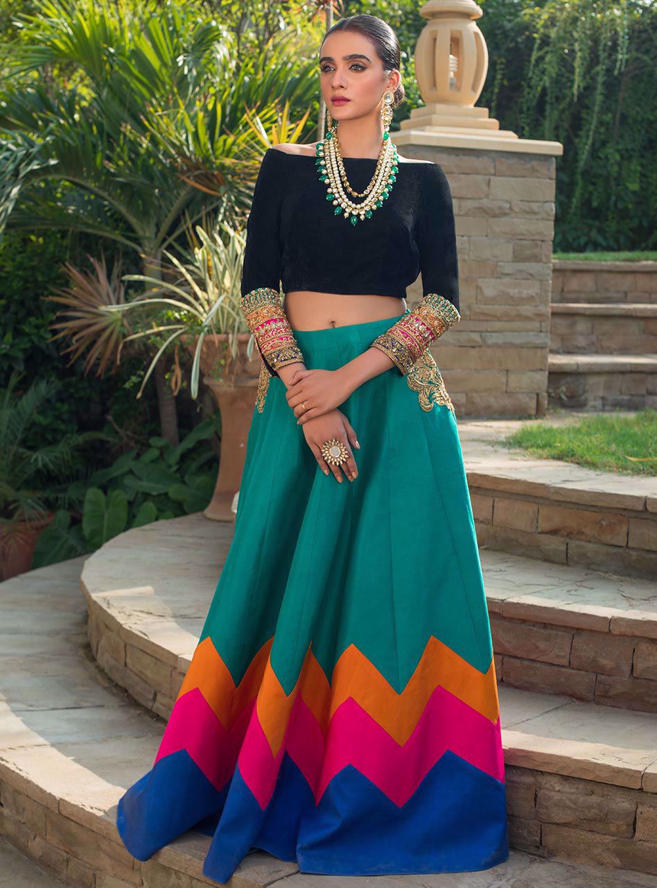 Zainab Chottani | Semi Formals | DILRUBA by Zainab Chottani - Designer Dress - Type: Ladies Clothes - Available at Libayah - 100% Original