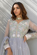 Fatima Khan | Best Sellers 24 | CRYSTAL GREY by Fatima Khan - Designer Dress - Type: Luxury - Available at Libayah - 100% Original