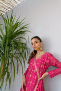 Fatima Khan | Luxury Pret 24 | SHIMMERY FUCHSIA by Fatima Khan - Designer Dress - Type: Luxury - Available at Libayah - 100% Original