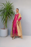 Fatima Khan | Luxury Pret 24 | SHIMMERY FUCHSIA by Fatima Khan - Designer Dress - Type: Luxury - Available at Libayah - 100% Original