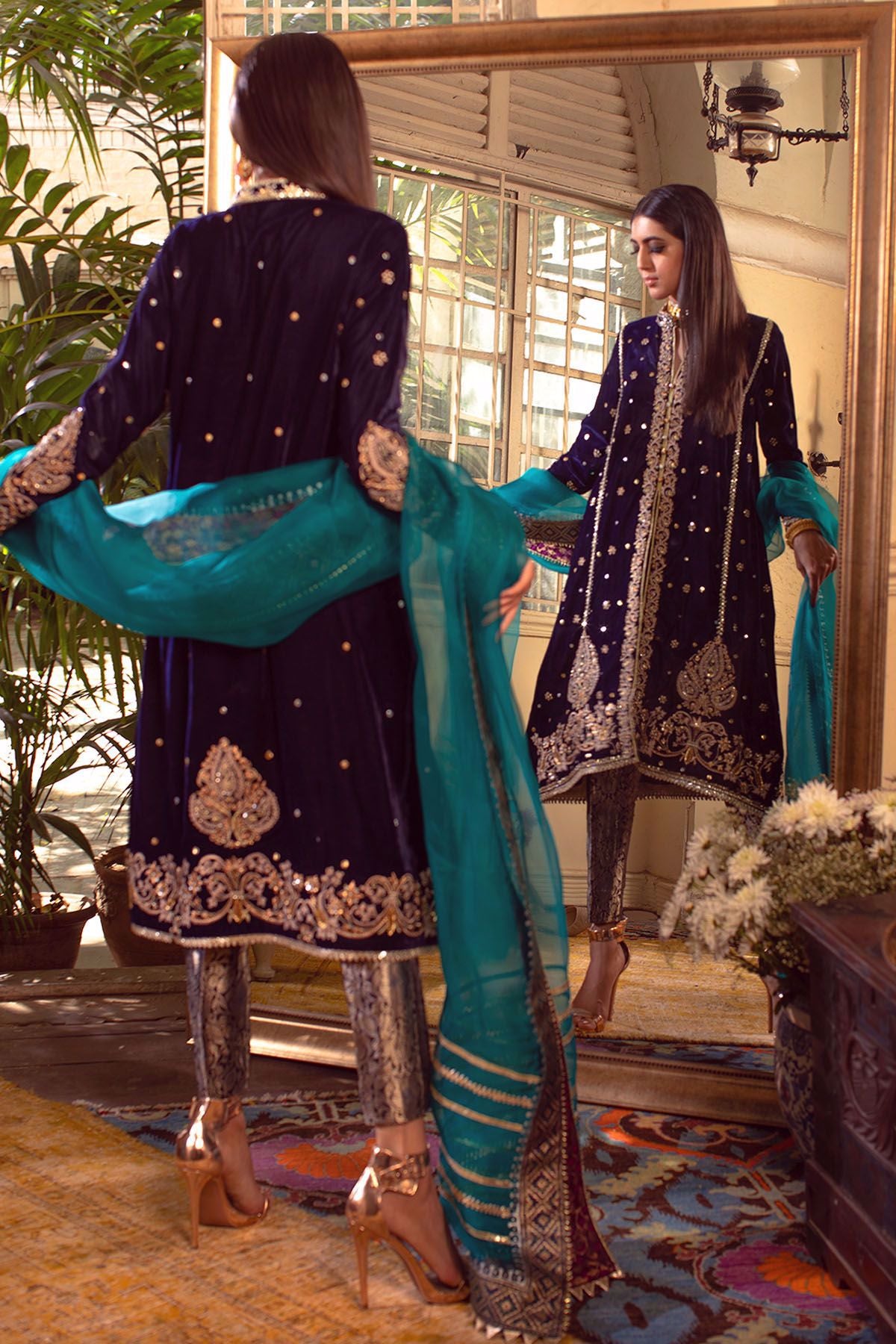 Annus Abrar | Semi Formals | INSIYAH by Annus Abrar - Designer Dress - Type: Ladies Clothes - Available at Libayah - 100% Original