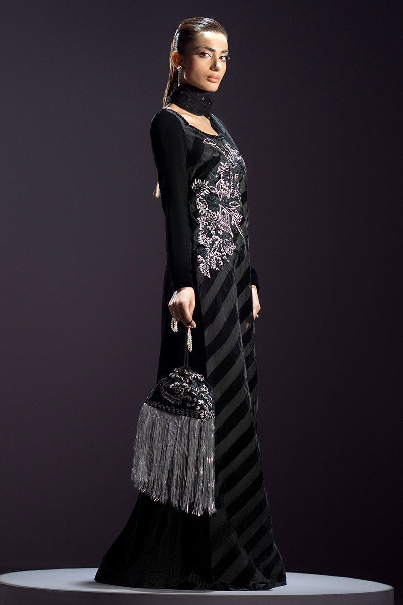 Haute Form | Luxury Pret | Noir by Haute Form - Designer Dress - Type: Ladies Clothes - Available at Libayah - 100% Original