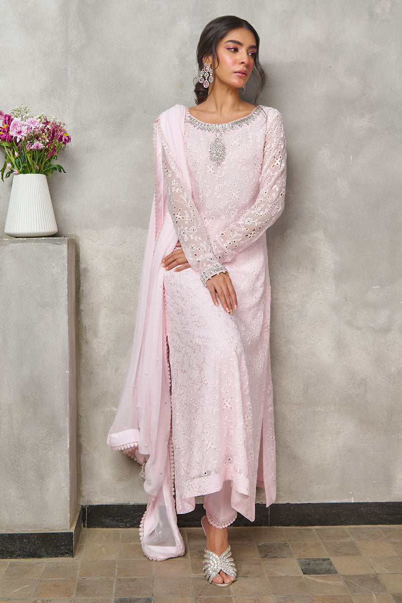 Fatima Khan | Best Sellers 24 | PINK HUES by Fatima Khan - Designer Dress - Type: Luxury - Available at Libayah - 100% Original