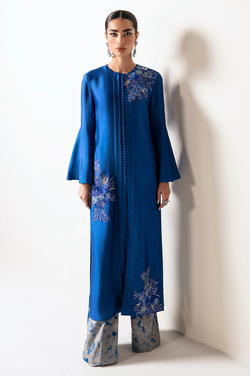 Huate Form | Luxury Pret | Blue Robbin by Haute Form - Designer Dress - Type: Ladies Clothes - Available at Libayah - 100% Original