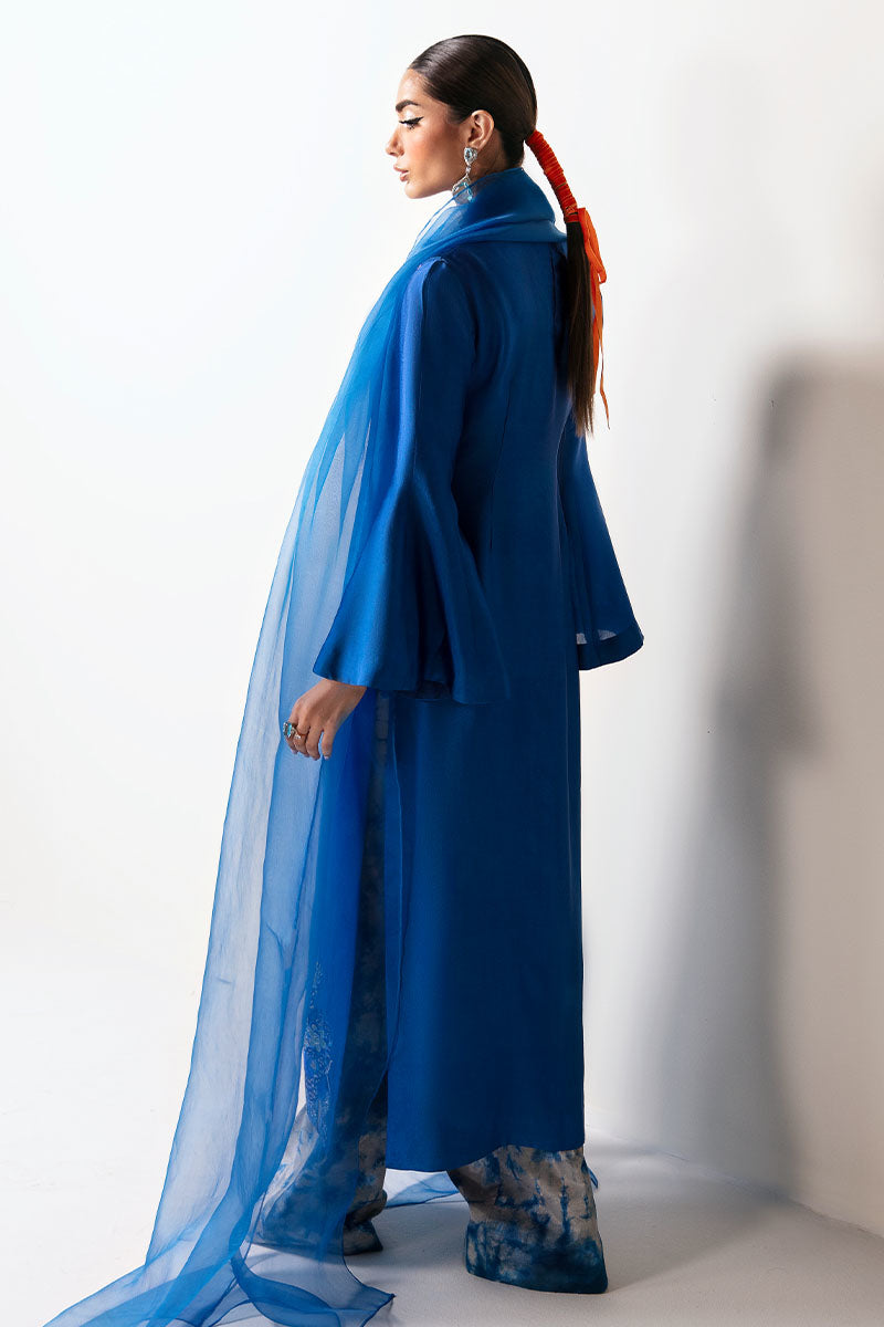 Huate Form | Luxury Pret | Blue Robbin by Haute Form - Designer Dress - Type: Ladies Clothes - Available at Libayah - 100% Original