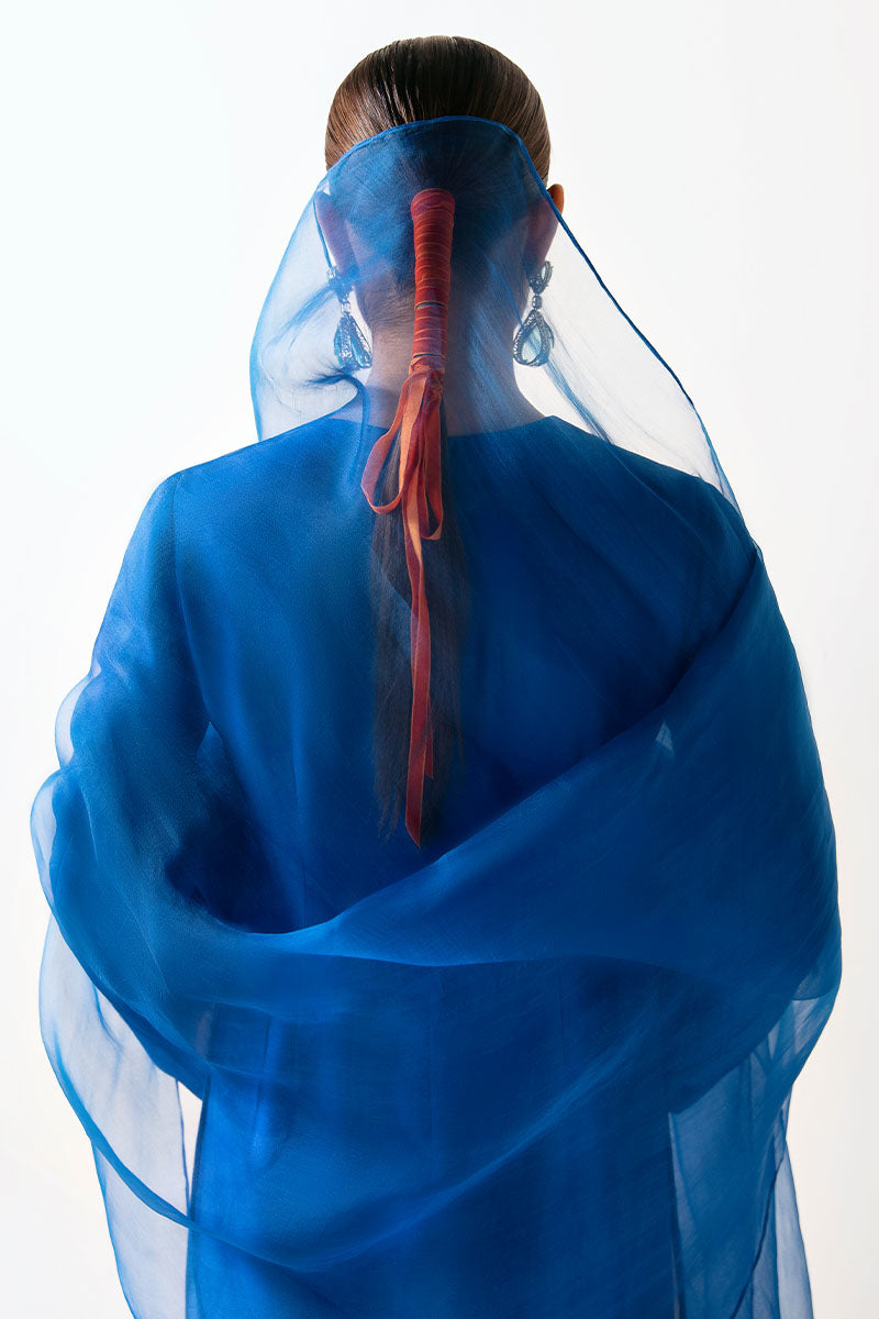 Huate Form | Luxury Pret | Blue Robbin by Haute Form - Designer Dress - Type: Ladies Clothes - Available at Libayah - 100% Original