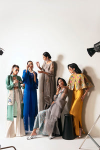 Huate Form | Luxury Pret | Blue Robbin by Haute Form - Designer Dress - Type: Ladies Clothes - Available at Libayah - 100% Original