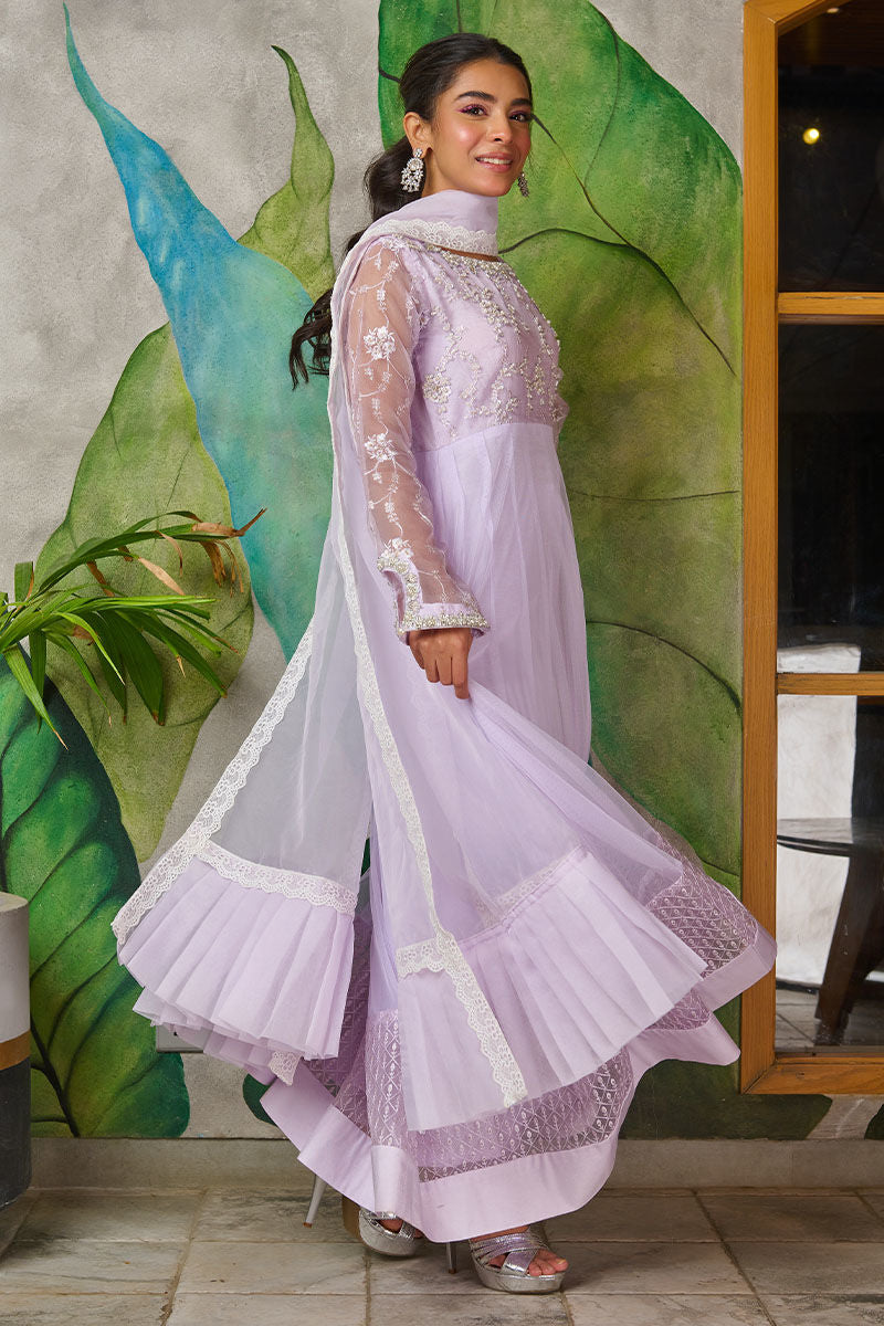 Fatima Khan | Luxury Pret 24 | LAVENDAR DREAM by Fatima Khan - Designer Dress - Type: Luxury - Available at Libayah - 100% Original