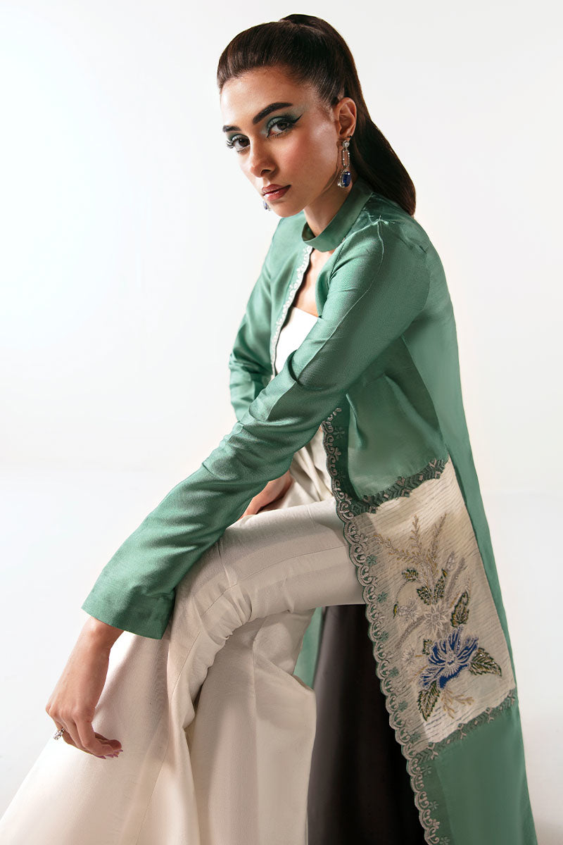 Huate Form | Luxury Pret | Teal by Haute Form - Designer Dress - Type: Ladies Clothes - Available at Libayah - 100% Original