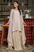 Fatima Khan | Luxury Pret 24 | IVORY GOLD KIMONO by Fatima Khan - Designer Dress - Type: Luxury - Available at Libayah - 100% Original
