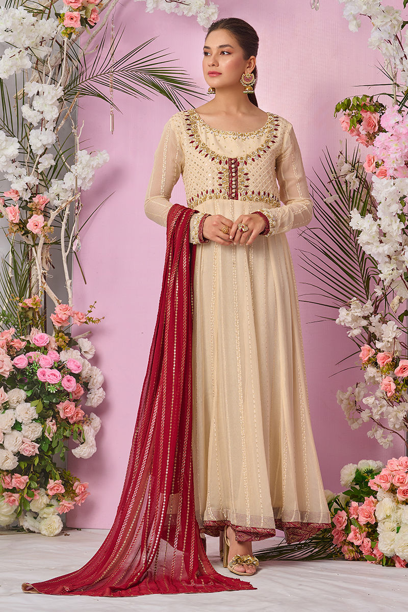 Fatima Khan | Luxury Pret 24 | SABIKA by Fatima Khan - Designer Dress - Type: Luxury - Available at Libayah - 100% Original