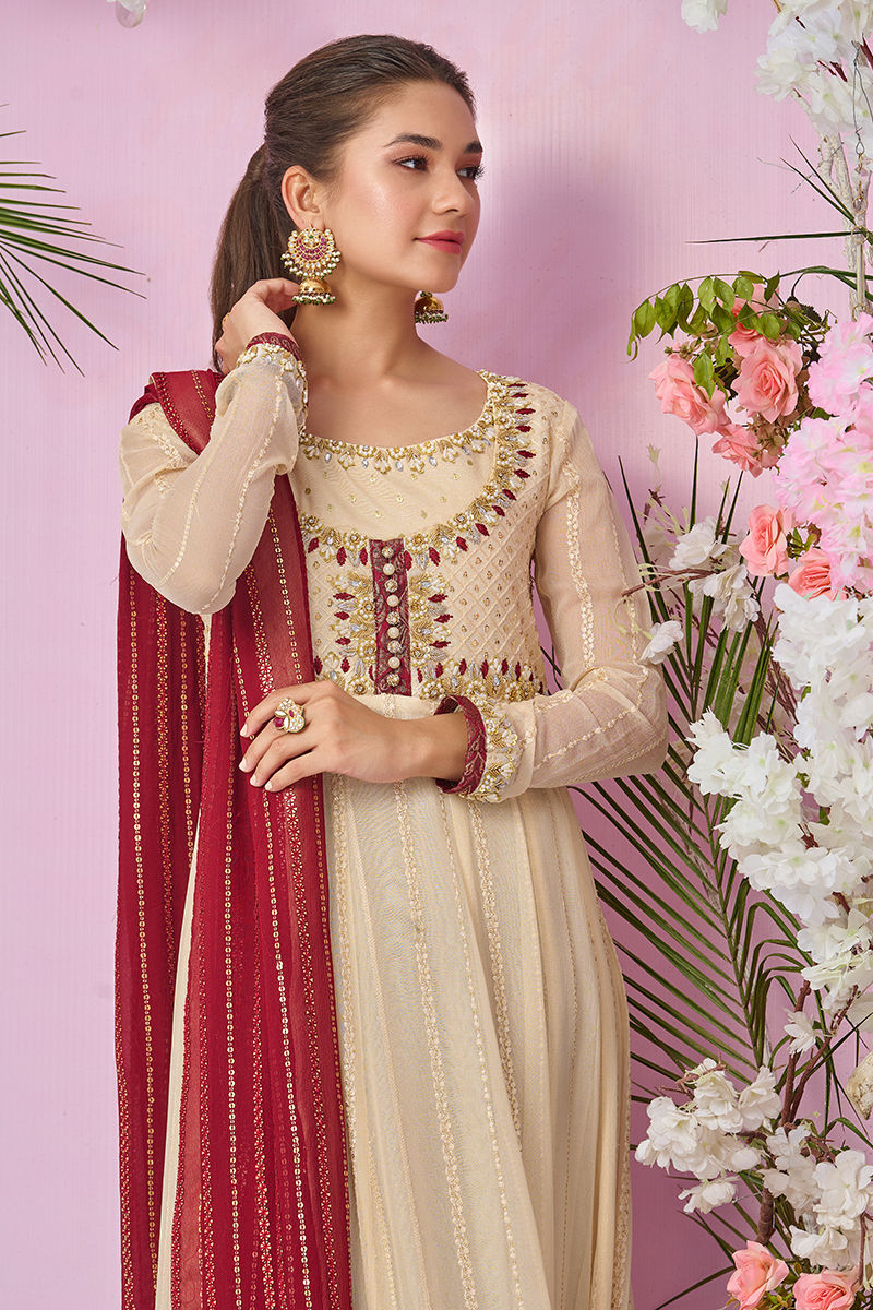 Fatima Khan | Luxury Pret 24 | SABIKA by Fatima Khan - Designer Dress - Type: Luxury - Available at Libayah - 100% Original