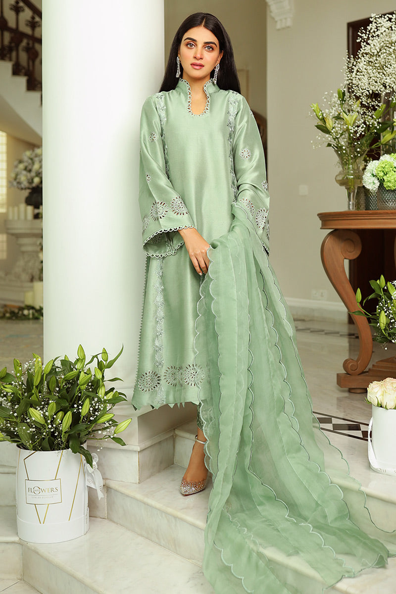 Ansab Jahangir | Luxury Silk Pret | ROYAL ROUGE by Ansab Jahangir - Designer Dress - Type: Ladies Clothes - Available at Libayah - 100% Original