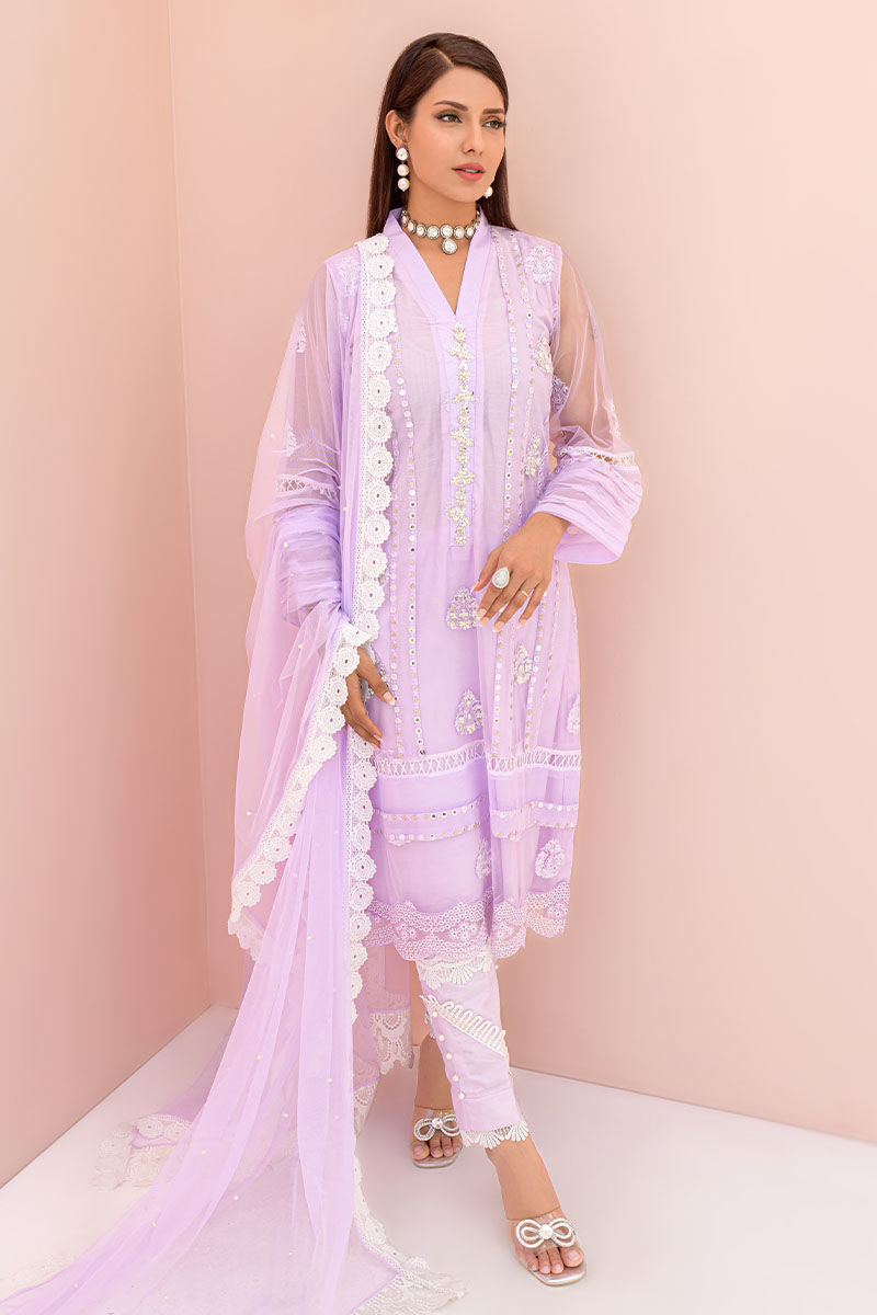 Fatima Khan | Luxury Pret 24 | TURKISH LILAC by Fatima Khan - Designer Dress - Type: Luxury - Available at Libayah - 100% Original
