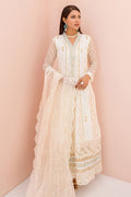 Fatima Khan | Best Sellers 24 | DOVE WHITE GOLD by Fatima Khan - Designer Dress - Type: Luxury - Available at Libayah - 100% Original