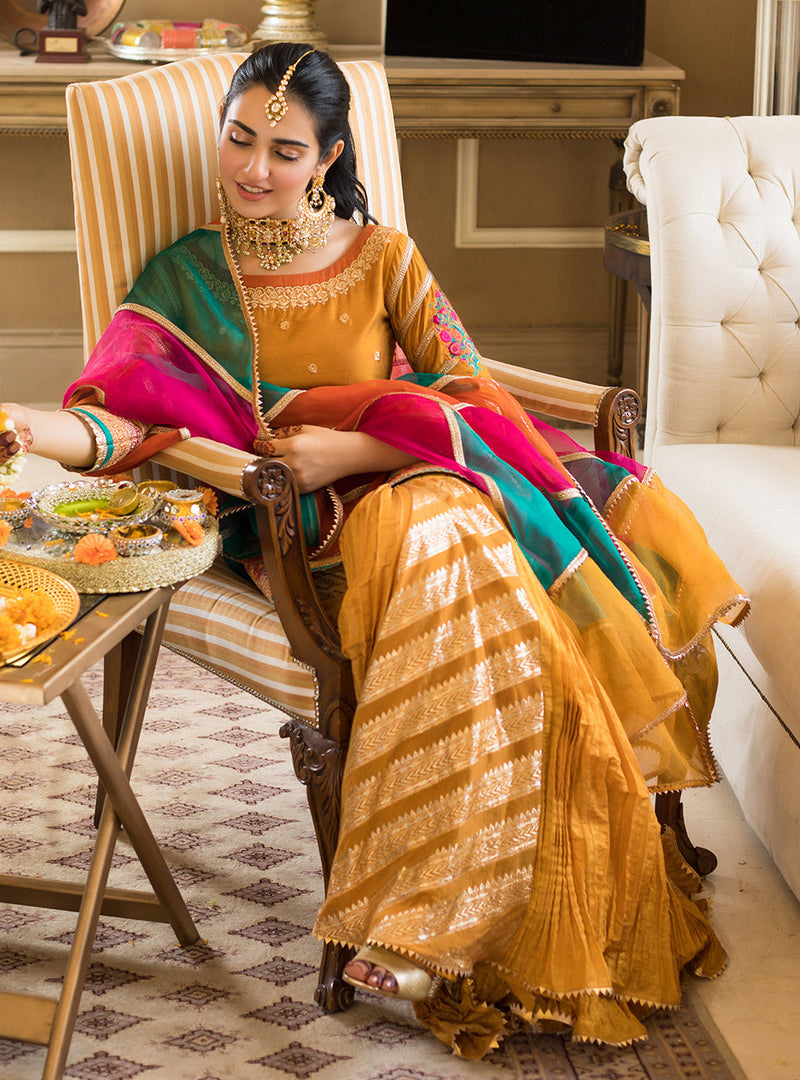 Zainab Chottani | Semi Formals | AATISH by Zainab Chottani - Designer Dress - Type: Ladies Clothes - Available at Libayah - 100% Original