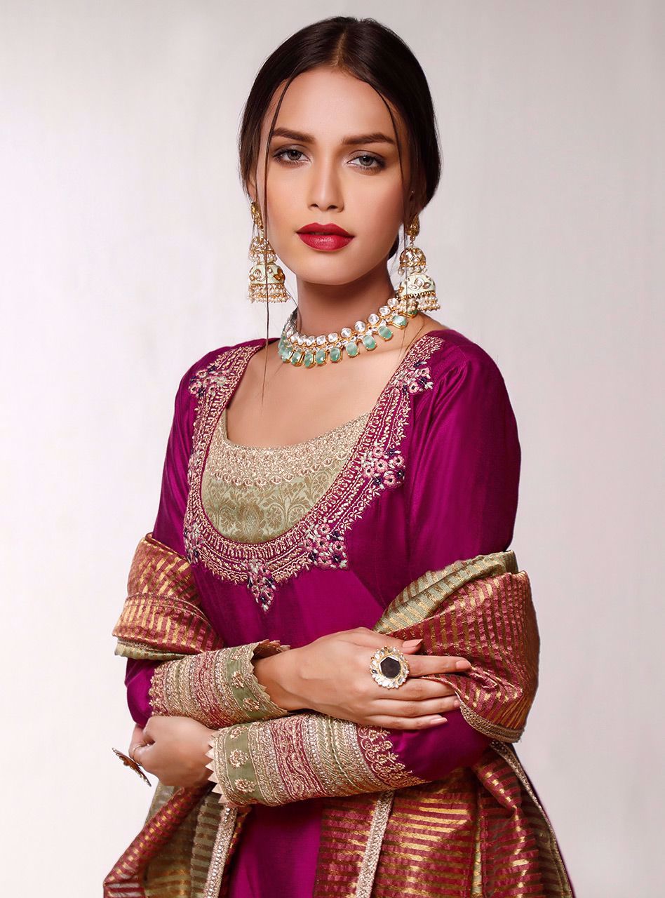 Zainab Chottani | Luxury Pret | AARZOO by Zainab Chottani - Designer Dress - Type: Ladies Clothes - Available at Libayah - 100% Original