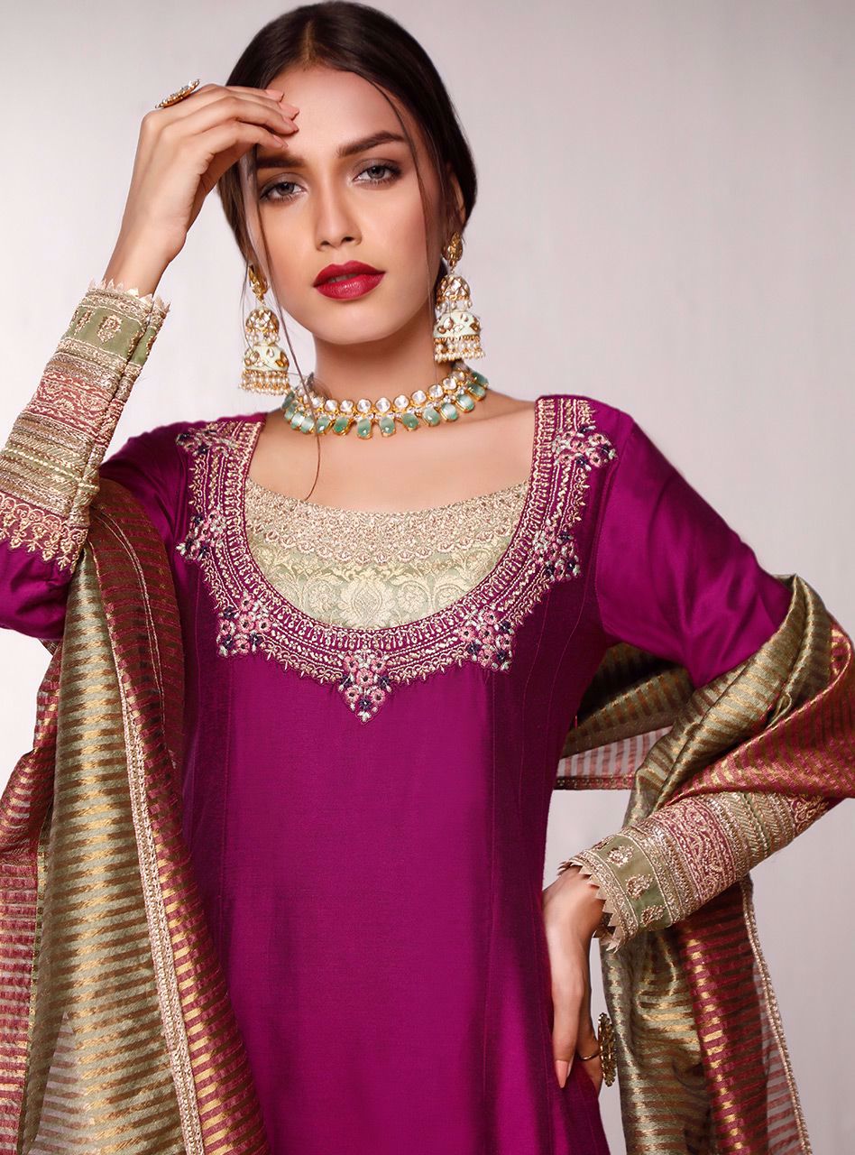 Zainab Chottani | Luxury Pret | AARZOO by Zainab Chottani - Designer Dress - Type: Ladies Clothes - Available at Libayah - 100% Original