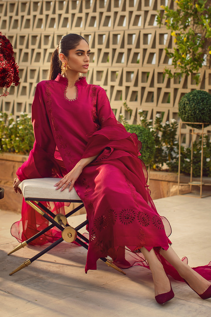 Ansab Jahangir | Luxury Silk Pret | SELENE by Ansab Jahangir - Designer Dress - Type: Ladies Clothes - Available at Libayah - 100% Original