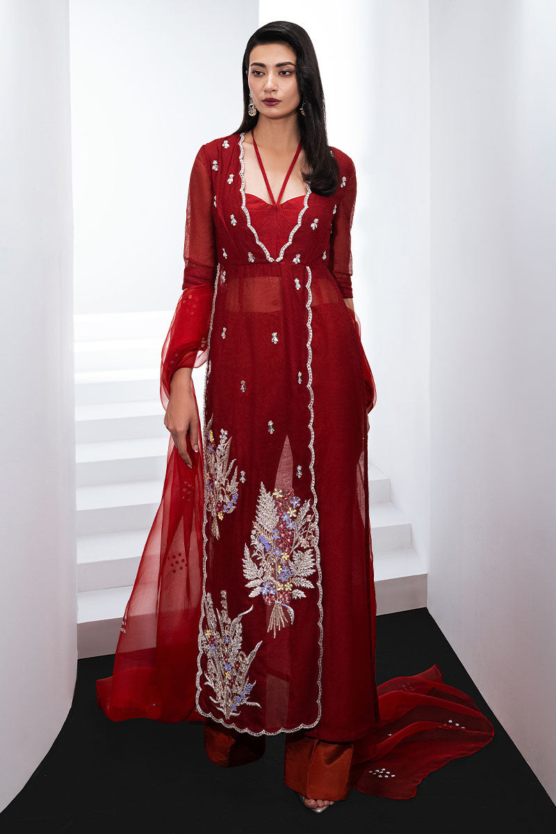 Huate Form | Luxury Pret | FLOWER BUNCH by Haute Form - Designer Dress - Type: Ladies Clothes - Available at Libayah - 100% Original