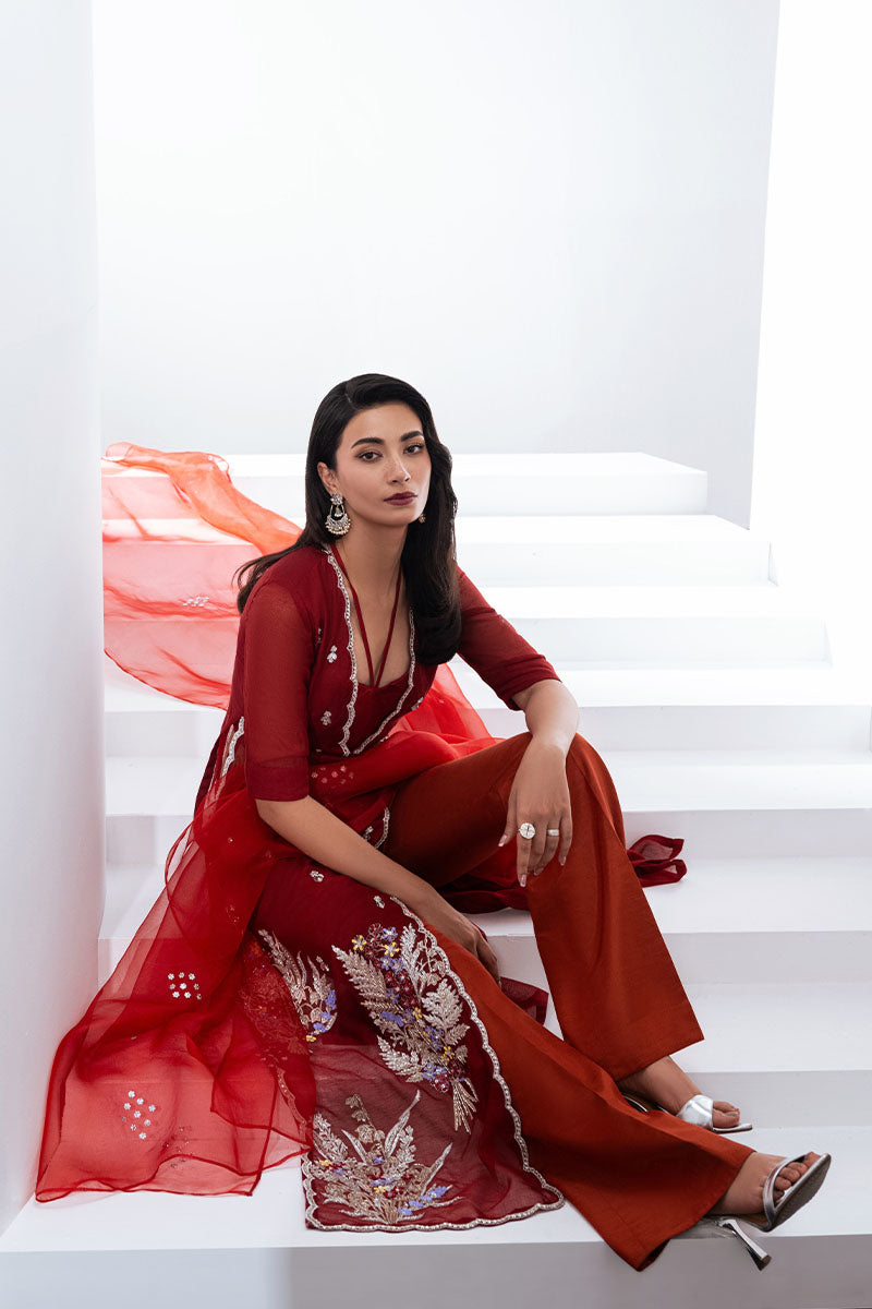 Huate Form | Luxury Pret | FLOWER BUNCH by Haute Form - Designer Dress - Type: Ladies Clothes - Available at Libayah - 100% Original