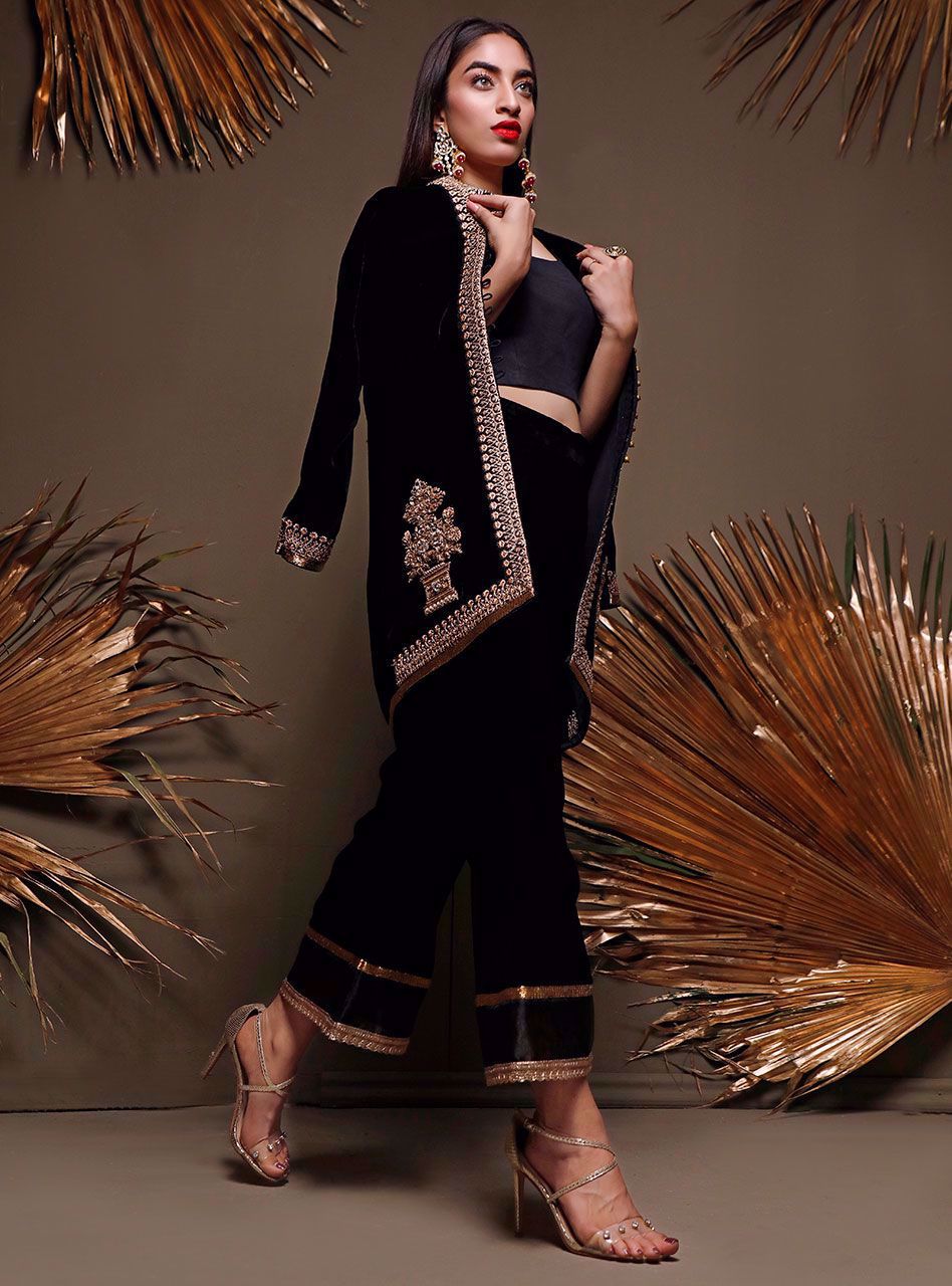 Zainab Chottani | Luxury Pret | METALIC MOOD by Zainab Chottani - Designer Dress - Type: Ladies Clothes - Available at Libayah - 100% Original