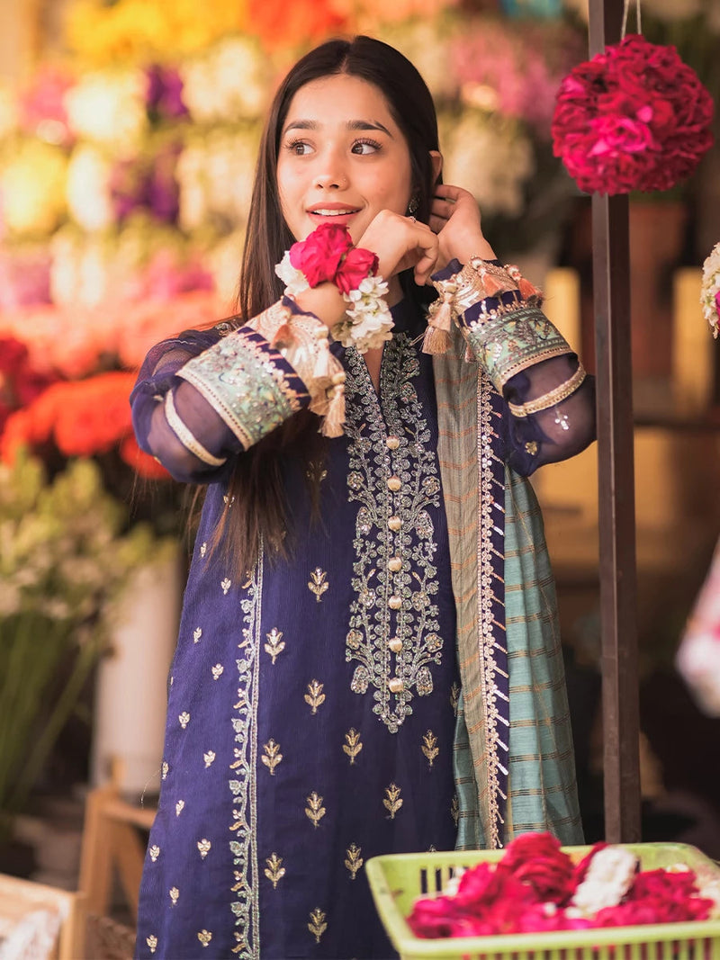 Salitex | Signature Festive Chiffon | SUNW6JI018UT by Salitex - Designer Dress - Type: Ladies Clothes - Available at Libayah - 100% Original