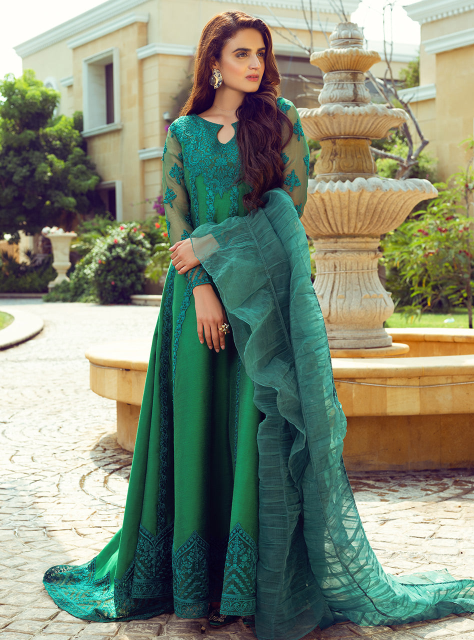 Zainab Chottani | Semi Formals | JADE ORCHID by Zainab Chottani - Designer Dress - Type: Ladies Clothes - Available at Libayah - 100% Original