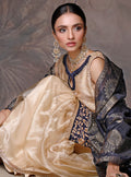 Zainab Chottani | Semi Formals | A BLONDE COAL by Zainab Chottani - Designer Dress - Type: Ladies Clothes - Available at Libayah - 100% Original