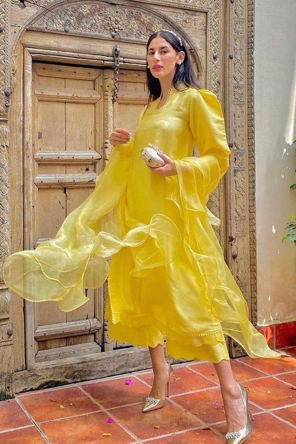 Ansab Jahangir | Luxury Silk Pret | ALEAH by Ansab Jahangir - Designer Dress - Type: Ladies Clothes - Available at Libayah - 100% Original