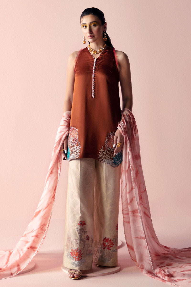Huate Form | Luxury Pret | FIRE LILLY by Haute Form - Designer Dress - Type: Ladies Clothes - Available at Libayah - 100% Original