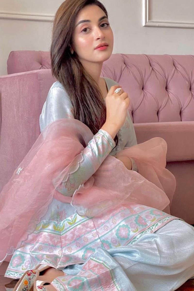 Ansab Jahangir | Luxury Silk Pret | LIANA by Ansab Jahangir - Designer Dress - Type: Ladies Clothes - Available at Libayah - 100% Original