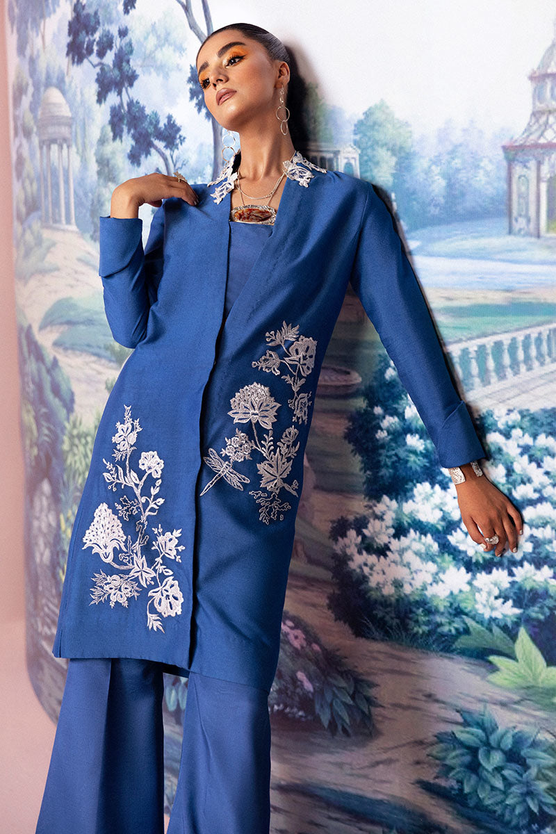 Huate Form | Luxury Pret | BLUE JAY by Haute Form - Designer Dress - Type: Ladies Clothes - Available at Libayah - 100% Original