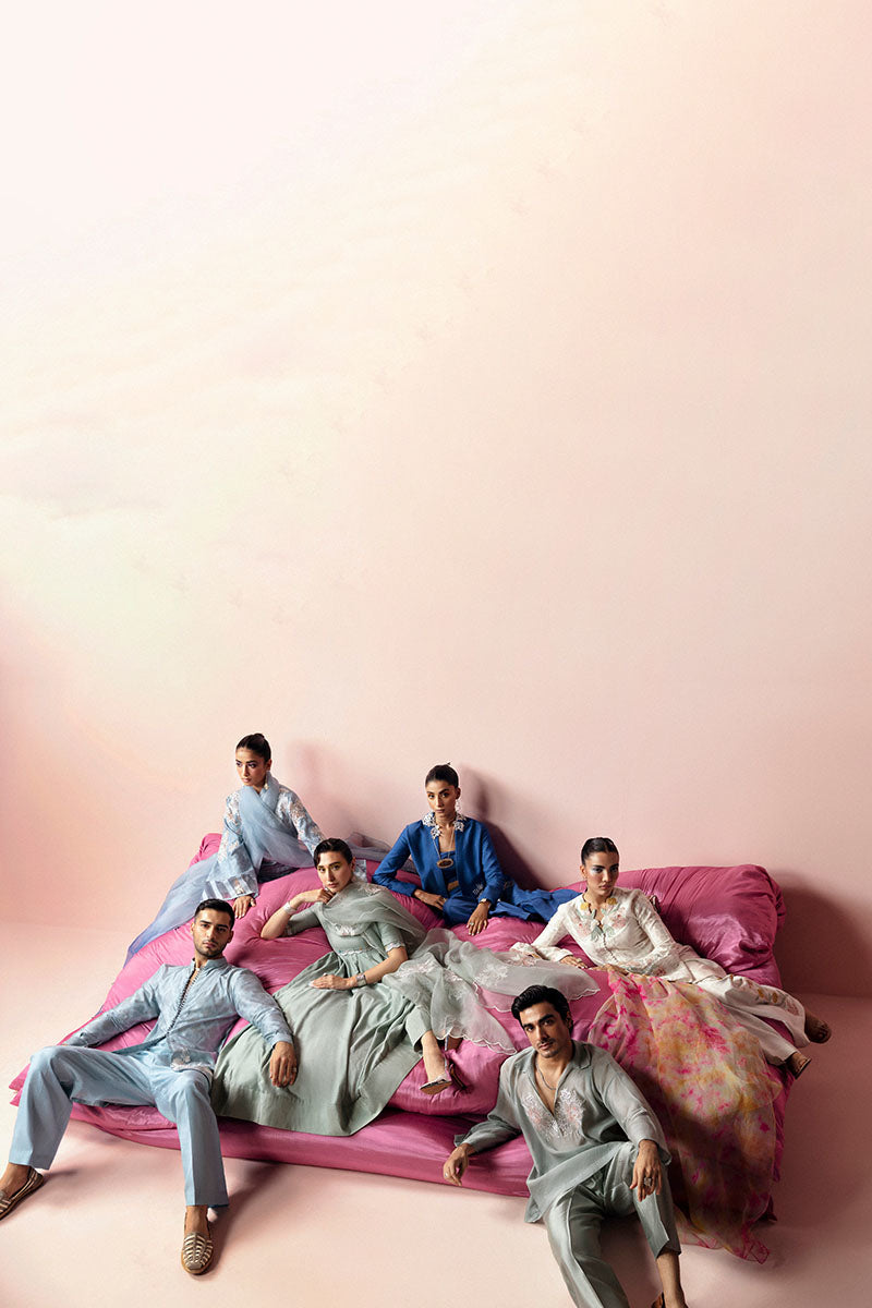 Huate Form | Luxury Pret | BLUE JAY by Haute Form - Designer Dress - Type: Ladies Clothes - Available at Libayah - 100% Original