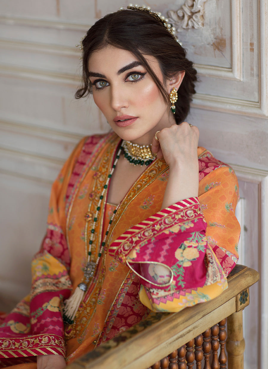 Farah Talib Aziz | Designer Picks 24 | SIENNA CREPE TUNIC AND SILK DUPATTA by Farah Talib Aziz - Designer Dress - Type: Ladies Clothes - Available at Libayah - 100% Original