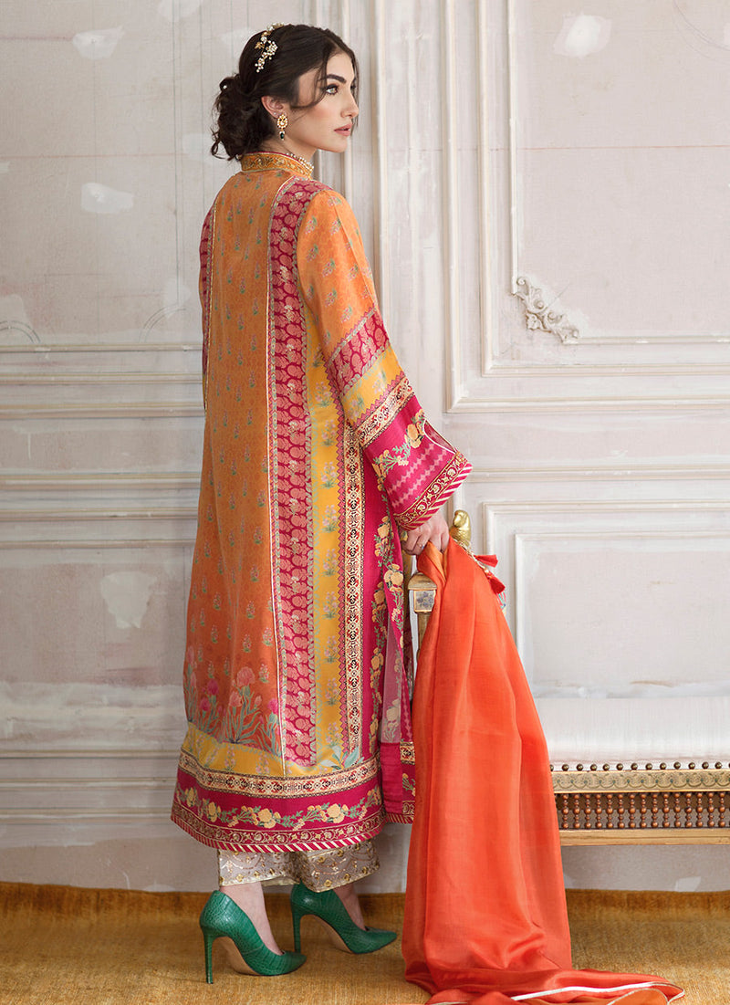 Farah Talib Aziz | Designer Picks 24 | SIENNA CREPE TUNIC AND SILK DUPATTA by Farah Talib Aziz - Designer Dress - Type: Ladies Clothes - Available at Libayah - 100% Original