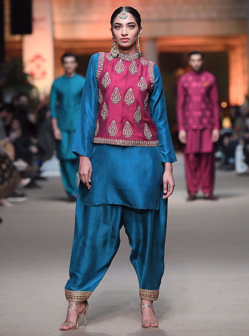 Zainab Chottani | Semi Formals | AMAL by Zainab Chottani - Designer Dress - Type: Ladies Clothes - Available at Libayah - 100% Original