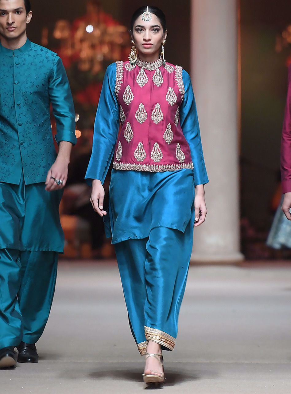 Zainab Chottani | Semi Formals | AMAL by Zainab Chottani - Designer Dress - Type: Ladies Clothes - Available at Libayah - 100% Original