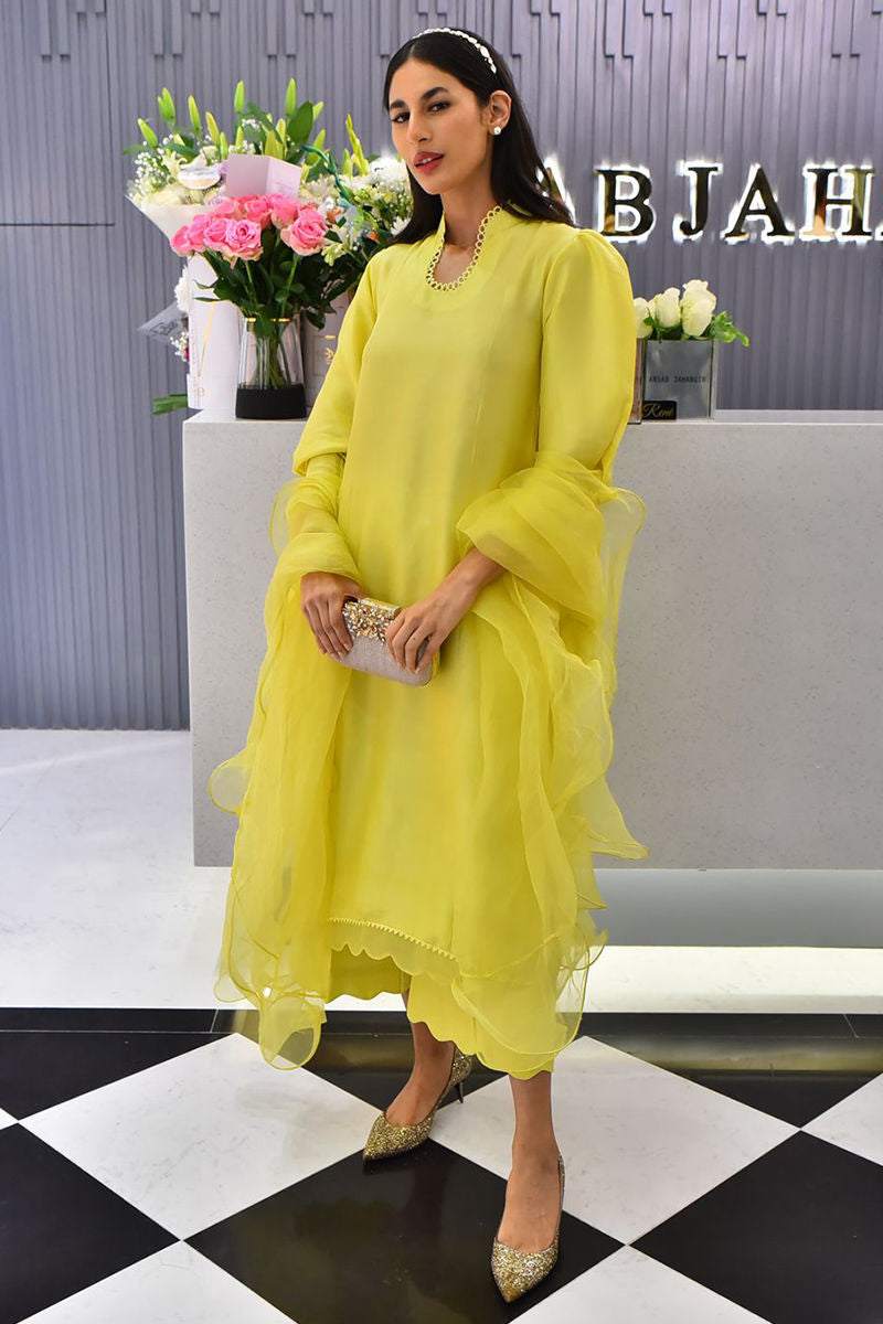 Ansab Jahangir | Luxury Silk Pret | ALEAH by Ansab Jahangir - Designer Dress - Type: Ladies Clothes - Available at Libayah - 100% Original