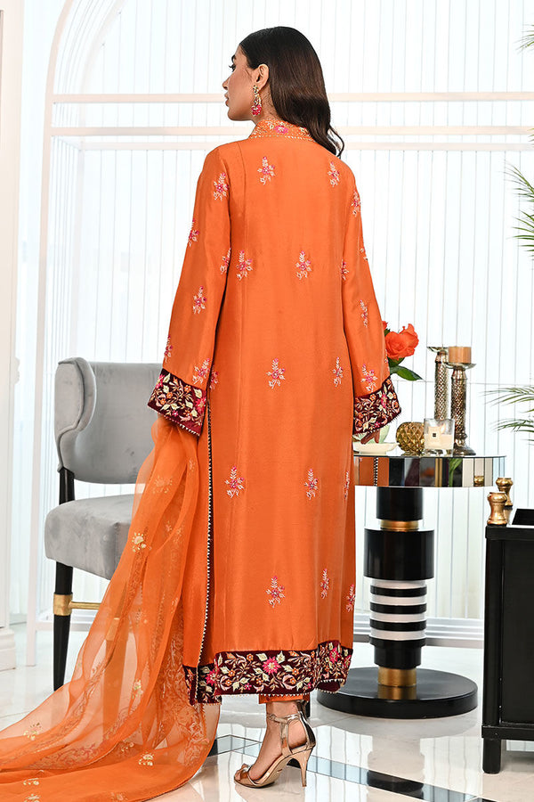 Ansab Jahangir | Bow Velvet Edit | PHOENIX by Ansab Jahangir - Designer Dress - Type: Ladies Clothes - Available at Libayah - 100% Original