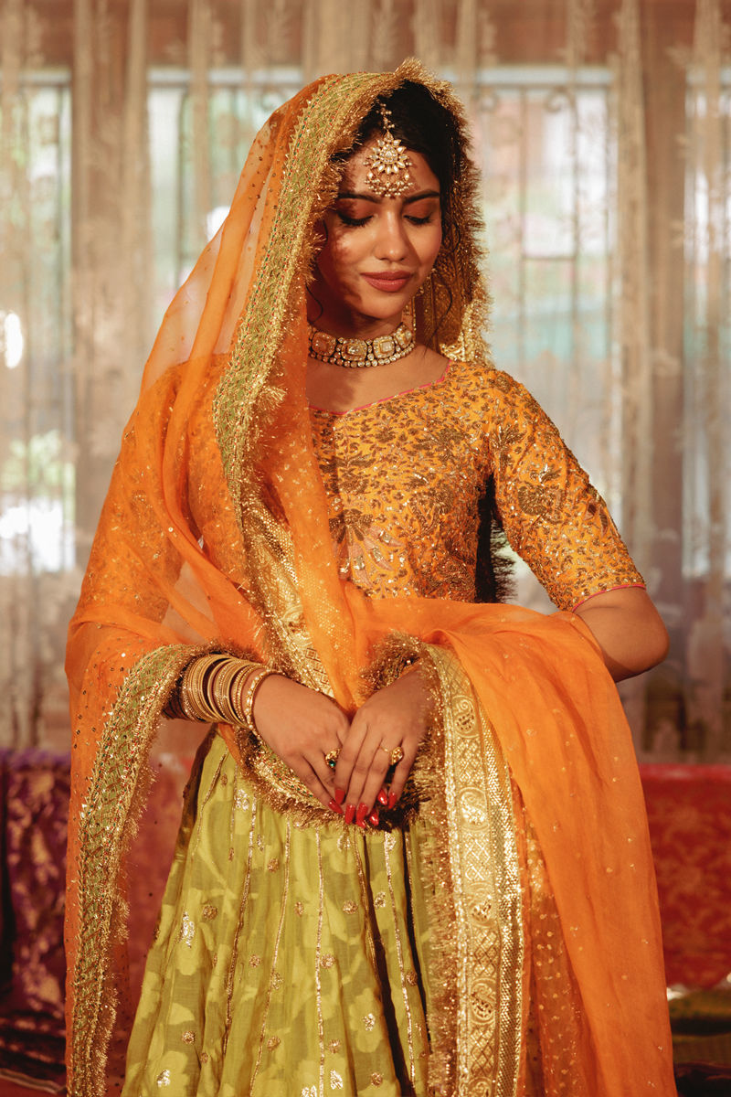 The Pink Tree Company | Mehru Ka Biyah | SUNSET by The Pink Tree Company - Designer Dress - Type: Formal - Available at Libayah - 100% Original