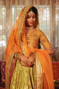 The Pink Tree Company | Mehru Ka Biyah | SUNSET by The Pink Tree Company - Designer Dress - Type: Formal - Available at Libayah - 100% Original