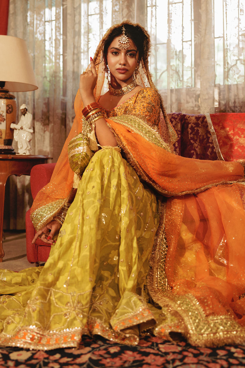 The Pink Tree Company | Mehru Ka Biyah | SUNSET by The Pink Tree Company - Designer Dress - Type: Formal - Available at Libayah - 100% Original
